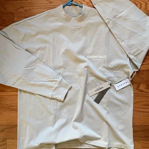 Fear of God Essentials Wheat Long Sleeve T-Shirt